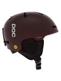 Vignette POC, Fornix MIPS casque de ski unisexe Garnet Red Matt rouge 