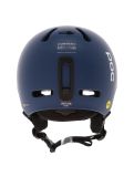 Vignette POC, Fornix MIPS casque de ski unisexe Lead Blue Matt bleu 