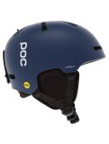 Vignette POC, Fornix MIPS casque de ski unisexe Lead Blue Matt bleu 