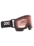 Vignette POC, Nexal Mid lunettes de ski unisexe Uranium Black / Partly Sunny Orange noir, orange 