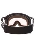 Vignette POC, Nexal Mid lunettes de ski unisexe Uranium Black / Partly Sunny Orange noir, orange 