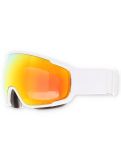 Vignette POC, Zonula lunettes de ski unisexe Hydrogen White / Partly Sunny Orange blanc, orange 