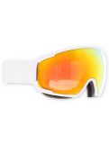 Vignette POC, Zonula lunettes de ski unisexe Hydrogen White / Partly Sunny Orange blanc, orange 