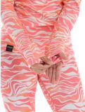 Vignette Poederbaas, Animal pull de ski femmes Zebra Pink rose 