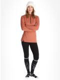 Vignette Poederbaas, Arctic pull de ski femmes Terracotta brun 