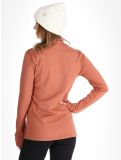 Vignette Poederbaas, Arctic pull de ski femmes Terracotta brun 