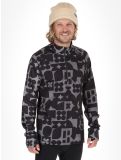 Vignette Poederbaas, Arty pull de ski hommes Grey gris 