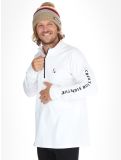 Vignette Poederbaas, Arty pull de ski hommes Off White blanc 