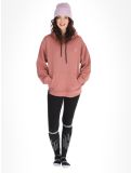 Vignette Poederbaas, Arty Hoody pull femmes Terracotta brun 