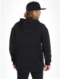 Vignette Poederbaas, Arty Hoody pull hommes Black noir 