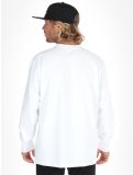 Vignette Poederbaas, Arty Longsleeve pull hommes Off White blanc 