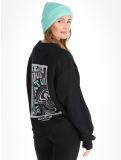 Vignette Poederbaas, Arty Sweater pull femmes Black noir 