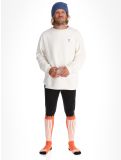 Vignette Poederbaas, Arty Sweater pull hommes Off White blanc 