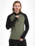 Vignette Poederbaas, Duo pull de ski hommes Green Black noir, vert 