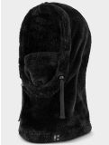 Vignette Poederbaas, Fluffy Balaclava masque de ski unisexe Black noir 