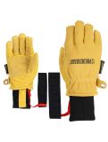 Vignette Poederbaas, Freeride gants de ski unisexe Yellow jaune 