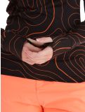 Vignette Poederbaas, Maps pull de ski femmes Black Orange noir, orange 