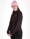 Vignette Poederbaas, Maps pull de ski femmes Black Pink noir, rose 