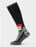 Vignette Poederbaas, Tech Ski Socks Compress Merino Pro chaussette de compression unisexe Black noir 