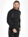 Vignette Poederbaas, Technical Thermo Longsleeve chemise thermo hommes Black noir 