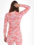 Vignette Poederbaas, Thermo Animal chemise thermo femmes Zebra Pink rose 