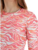 Vignette Poederbaas, Thermo Animal chemise thermo femmes Zebra Pink rose 