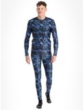 Vignette Poederbaas, Thermo Camo chemise thermo hommes Navy bleu 