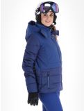 Vignette Poivre Blanc, Lifewear Line W23-0701-WO veste de ski femmes Infinity Blue bleu 