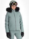 Vignette Poivre Blanc, Luxe Sport 24PBH0800/WO veste de ski femmes Lichen Green vert 