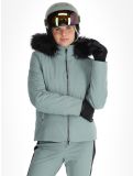 Vignette Poivre Blanc, Luxe Sport 24PBH0800/WO veste de ski femmes Lichen Green vert 