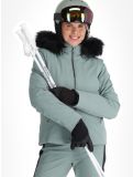 Vignette Poivre Blanc, Luxe Sport 24PBH0800/WO veste de ski femmes Lichen Green vert 