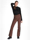 Vignette Poivre Blanc, Luxe Sport 24PBH0822/WO pantalon de ski femmes Choco Brown / Black brun, noir 