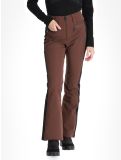 Vignette Poivre Blanc, Luxe Sport 24PBH0822/WO pantalon de ski femmes Choco Brown / Black brun, noir 