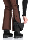 Vignette Poivre Blanc, Luxe Sport 24PBH0822/WO pantalon de ski femmes Choco Brown / Black brun, noir 