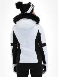 Vignette Poivre Blanc, Luxe Sport Line W23-0804-WO veste de ski femmes White / Black blanc, noir 