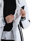 Vignette Poivre Blanc, Luxe Sport Line W23-0804-WO veste de ski femmes White / Black blanc, noir 