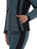 Vignette Poivre Blanc, Luxe Sport Line W23-0804-WO veste de ski femmes Ever Green / Black noir, vert 