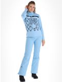 Vignette Poivre Blanc, Luxe Sport Line W23-1940-WO/L pull de ski femmes Leopard Starlight Blue bleu 