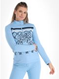 Vignette Poivre Blanc, Luxe Sport Line W23-1940-WO/L pull de ski femmes Leopard Starlight Blue bleu 