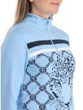 Vignette Poivre Blanc, Luxe Sport Line W23-1940-WO/L pull de ski femmes Leopard Starlight Blue bleu 