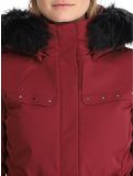 Vignette Poivre Blanc, Traditional 24PBH0801/WO veste de ski femmes Burgundy Red rouge 