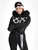 Vignette Poivre Blanc, Traditional 24PBH0831/WO/C combinaison de ski femmes Cross Black noir 