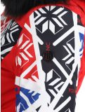 Vignette Poivre Blanc, Traditional 24PBH0831/WO/P combinaison de ski femmes Print Scarlet Red rouge 