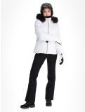 Vignette Poivre Blanc, Traditional 24PBH1003/WO/A veste de ski femmes White blanc 