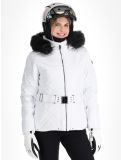 Vignette Poivre Blanc, Traditional 24PBH1003/WO/A veste de ski femmes White blanc 