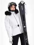 Vignette Poivre Blanc, Traditional 24PBH1003/WO/A veste de ski femmes White blanc 