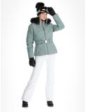 Vignette Poivre Blanc, Traditional 24PBH1003/WO/A veste de ski femmes Lichen Green vert 