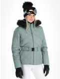 Vignette Poivre Blanc, Traditional 24PBH1003/WO/A veste de ski femmes Lichen Green vert 