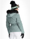 Vignette Poivre Blanc, Traditional 24PBH1003/WO/A veste de ski femmes Lichen Green vert 