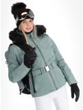 Vignette Poivre Blanc, Traditional 24PBH1003/WO/A veste de ski femmes Lichen Green vert 